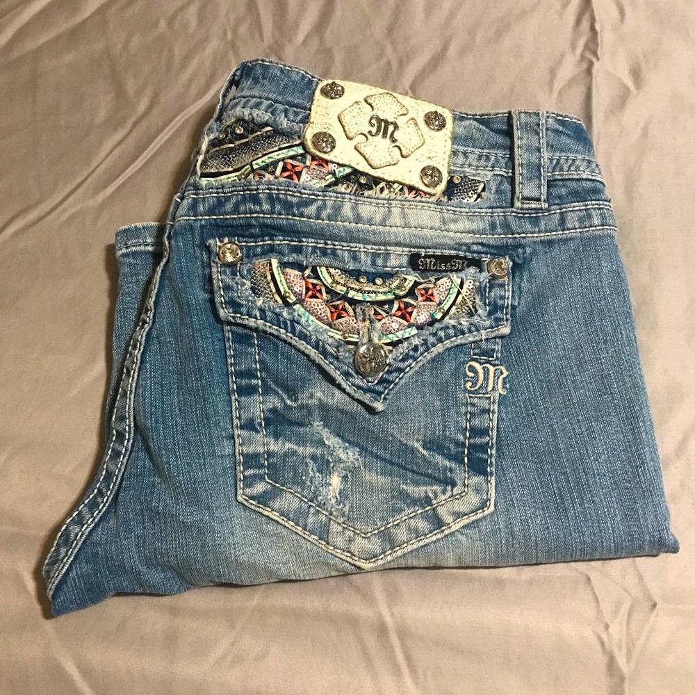 Miss Me Signature Mid-Rise Shorts size 32